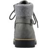 imageCliffs by White Mountain Womens Pioneer Cushioned LaceUp City Hiker Ankle BootieGreyNubuck