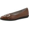 imageCLIFFS BY WHITE MOUNTAIN Womens Miliani Cushioned Buckle FlatTanPatent