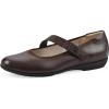 imageCliffs by White Mountain Womens Carwen Cushioned Mary Jane FlatDk BrownSmooth
