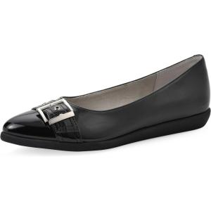 imageCLIFFS BY WHITE MOUNTAIN Womens Miliani Cushioned Buckle FlatBlackPatent