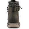 imageCliffs by White Mountain Womens Kimmie Cushioned LaceUp City Hiker Ankle BootieOliveFabric