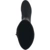 imageCliffs by White Mountain Womens Humbert Cushioned Block Heel Tall Shaft BootBlackFabric