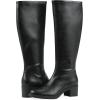imageCliffs by White Mountain Womens Humbert Cushioned Block Heel Tall Shaft BootBlackSmooth
