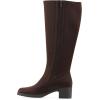 imageCliffs by White Mountain Womens Humbert Cushioned Block Heel Tall Shaft BootBrownFabric