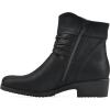 image:imageCLIFFS BY WHITE MOUNTAIN Womens Durbon Cushioned Ankle BootiesBlackFabric