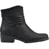 image:imageCLIFFS BY WHITE MOUNTAIN Womens Durbon Cushioned Ankle BootiesBlackFabric