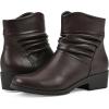 image:imageCLIFFS BY WHITE MOUNTAIN Womens Durbon Cushioned Ankle BootiesDk BrownSmooth
