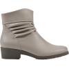 image:imageCLIFFS BY WHITE MOUNTAIN Womens Durbon Cushioned Ankle BootiesLt TaupeSmooth