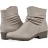 image:imageCLIFFS BY WHITE MOUNTAIN Womens Durbon Cushioned Ankle BootiesLt TaupeSmooth