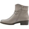 image:imageCLIFFS BY WHITE MOUNTAIN Womens Durbon Cushioned Ankle BootiesLt TaupeSmooth