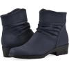 image:imageCLIFFS BY WHITE MOUNTAIN Womens Durbon Cushioned Ankle BootiesNavyFabric