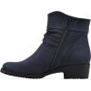 image:imageCLIFFS BY WHITE MOUNTAIN Womens Durbon Cushioned Ankle BootiesNavyFabric