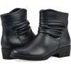 image:imageCLIFFS BY WHITE MOUNTAIN Womens Durbon Cushioned Ankle BootiesNavySmooth