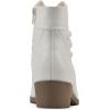image:imageCLIFFS BY WHITE MOUNTAIN Womens Durbon Cushioned Ankle BootiesWinter WhiteSmooth