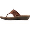 image:imageCliffs by White Mountain Womens Cushioned Cienna Thong SandalPaprika Fabric