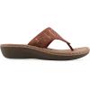 image:imageCliffs by White Mountain Womens Cushioned Cienna Thong SandalPaprika Fabric
