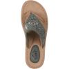 image:imageCliffs by White Mountain Womens Cushioned Cienna Thong SandalSage Fabric