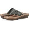 image:imageCliffs by White Mountain Womens Cushioned Cienna Thong SandalSage Fabric