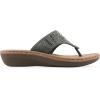 image:imageCliffs by White Mountain Womens Cushioned Cienna Thong SandalSage Fabric