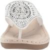 image:imageCliffs by White Mountain Womens Cushioned Cienna Thong SandalWhite