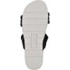 image:imageCLIFFS BY WHITE MOUNTAIN Womens Thankful Double Strap Slide SandalBlackSmooth