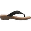 image:imageCliffs by White Mountain Womens Cushioned Becharm Thong SandalBlackFabric