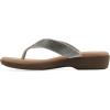 image:imageCliffs by White Mountain Womens Cushioned Becharm Thong SandalEcruFabric