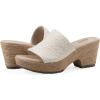 image:imageCliffs by White Mountain Womens Cushioned Biancia Platform SandalWhite Metallic Fabric