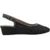 image:imageCliffs by White Mountain Womens Cushioned Boris Slingback WedgeBlack Fabric