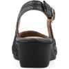 image:imageCliffs by White Mountain Womens Cushioned Boris Slingback WedgeBlack Fabric