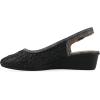 image:imageCliffs by White Mountain Womens Cushioned Boris Slingback WedgeBlack Fabric
