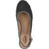 image:imageCliffs by White Mountain Womens Cushioned Boris Slingback WedgeBlack Fabric
