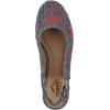 image:imageCliffs by White Mountain Womens Cushioned Boris Slingback WedgePeriwinkle Fabric