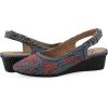 image:imageCliffs by White Mountain Womens Cushioned Boris Slingback WedgePeriwinkle Fabric