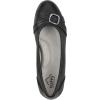 image:imageCliffs by White Mountain Womens Cushioned Calming Ballet FlatBlackBurnSmooth