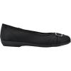 image:imageCliffs by White Mountain Womens Cushioned Calming Ballet FlatBlackNylon