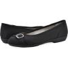 image:imageCliffs by White Mountain Womens Cushioned Calming Ballet FlatBlackNylon