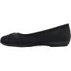 image:imageCliffs by White Mountain Womens Cushioned Calming Ballet FlatBlackNylon