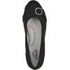 image:imageCliffs by White Mountain Womens Cushioned Calming Ballet FlatBlackNylon