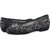 image:imageCliffs by White Mountain Womens Cushioned Calming Ballet FlatGreyElprintNylon