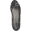 image:imageCliffs by White Mountain Womens Cushioned Calming Ballet FlatGreyElprintNylon