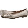 image:imageCliffs by White Mountain Womens Cushioned Calming Ballet FlatPlatino Metallic Smooth