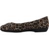 image:imageCliffs by White Mountain Womens Cushioned Calming Ballet FlatTanElprintNylon
