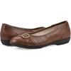 image:imageCliffs by White Mountain Womens Cushioned Calming Ballet FlatWhiskeyBurnSmooth