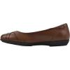 image:imageCliffs by White Mountain Womens Cushioned Calming Ballet FlatWhiskeyBurnSmooth
