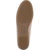 image:imageCliffs by White Mountain Womens Cushioned Carris Perforated Ballet Flat Dusty Pink Smooth 8 W