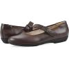 image:imageCliffs by White Mountain Womens Cushioned Carwen Mary Jane FlatDk BrownSmooth