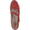 image:imageCliffs by White Mountain Womens Cushioned Carwen Mary Jane FlatRed Smooth
