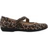 image:imageCliffs by White Mountain Womens Cushioned Carwen Mary Jane FlatTanElprintNylon