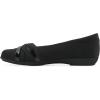 image:imageCliffs by White Mountain Womens Cushioned Chic Ballet FlatBlack Nylon